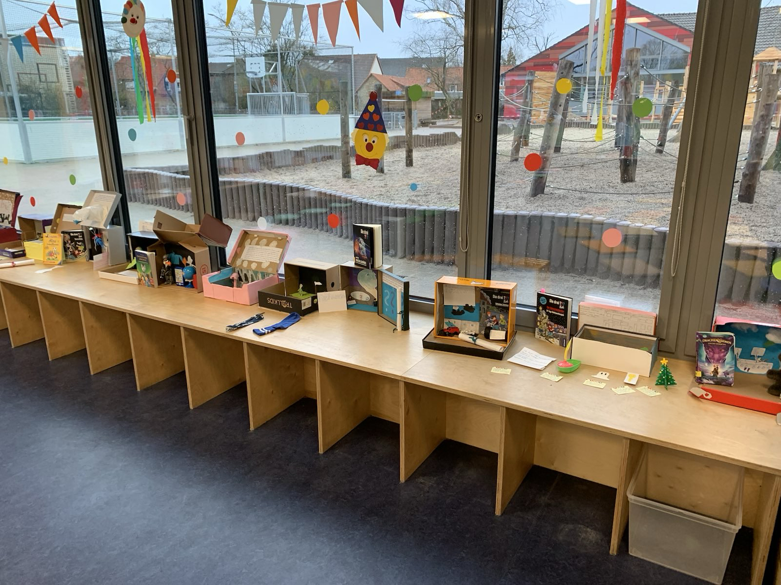 Ausstellung der Lesekisten